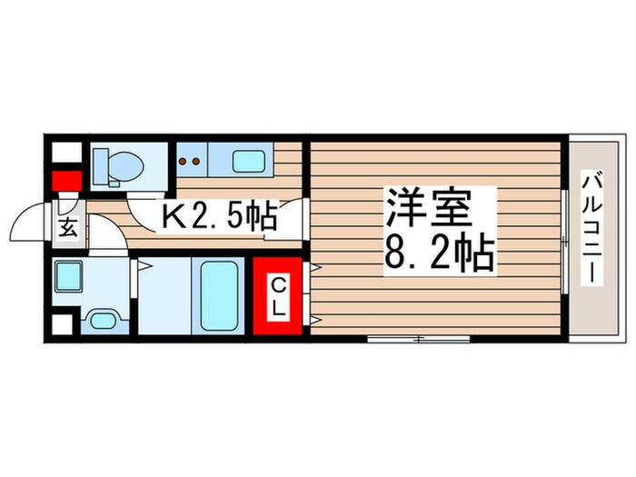 間取り図 ブリリアント大木Ⅱ
