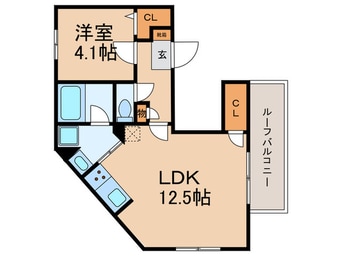 間取図 ヴィラクレール文京小石川