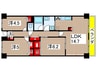 ジュネス 3LDKの間取り