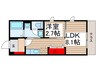 ハイム アコード 1LDKの間取り