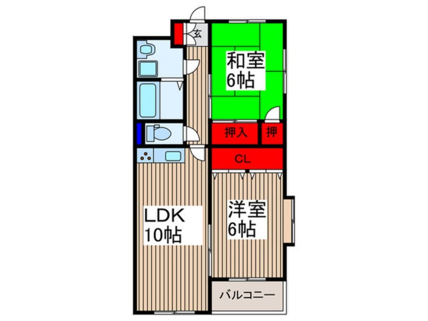 間取図 プリムヴェ－ル