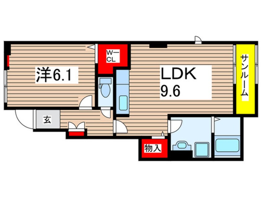 間取図 キャンディハウスⅠ