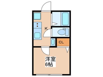 間取図 シャトレ荻窪