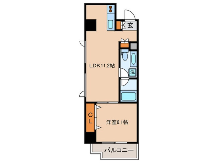 間取図 ベルファ－ス本郷弓町