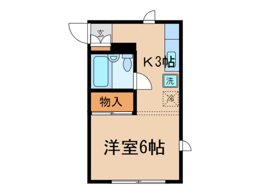 間取図 フラワ－ヴィレッジ