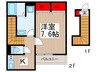 リブリ・三福 1Kの間取り