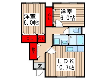 間取図 カルダカーサ