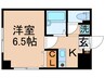パラディーゾ 1Kの間取り