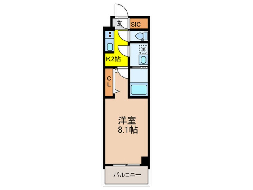 間取図 ルネサンスコート高田馬場