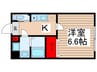 仮)D-STYLE千住大橋 1Kの間取り