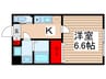 仮)D-STYLE千住大橋 1Rの間取り
