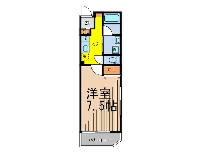 間取り図 ハーモニーレジデンス清澄白河