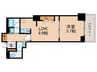 リバ－シティ２１　新川 1LDKの間取り