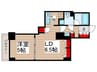 リバ－シティ２１　新川 1LDKの間取り