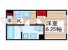 ファーストステージ北千住 1Kの間取り