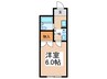 ゼファ桜台テラス 1Kの間取り