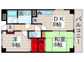 間取図 ベイ・ドルフィン