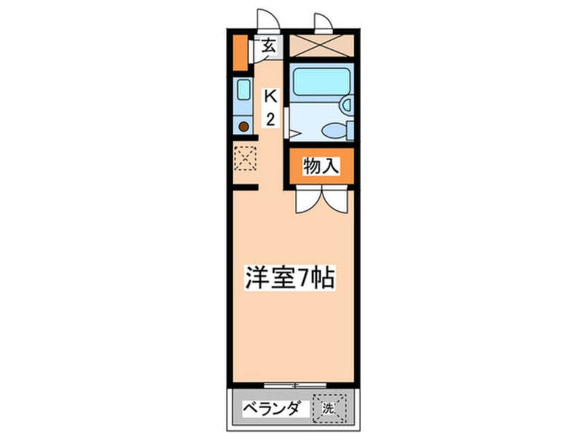 間取図 ハイムナカザワ