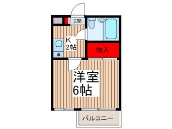 間取図 ヴィラ・ヌ－ボ