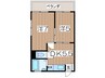 ミハルマンション(108) 2DKの間取り