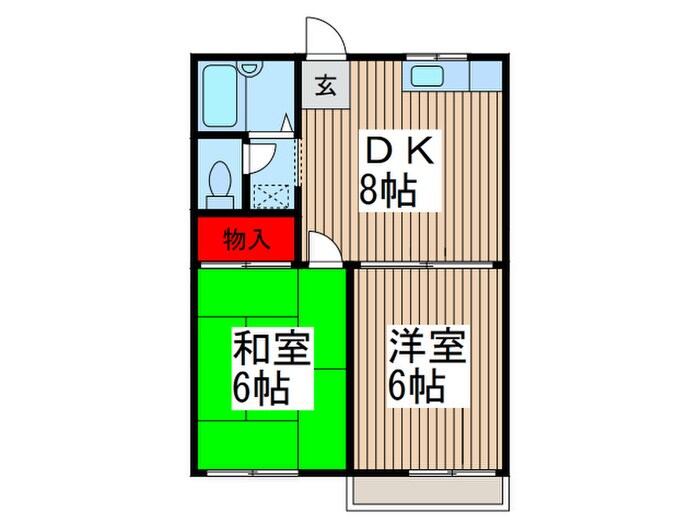 間取り図 メゾンマドレ－ヌ