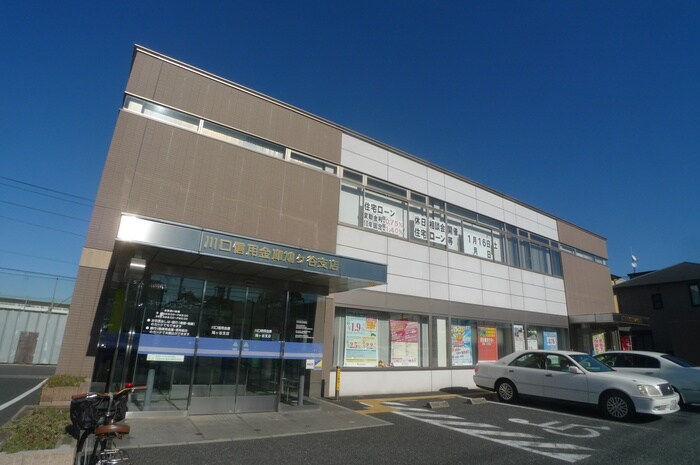 川口信用金庫鳩ケ谷支店(銀行)まで380m メゾンマドレ－ヌ