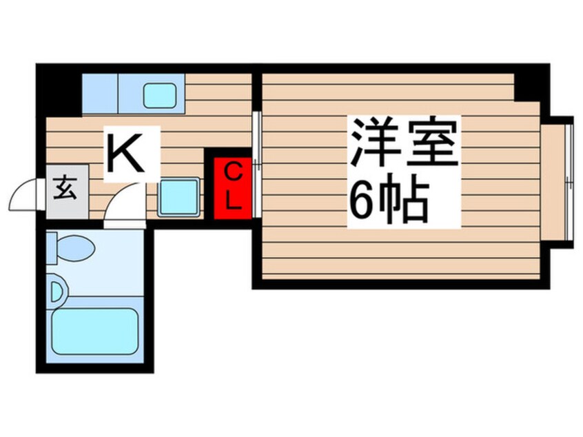 間取図 メゾンドリッツ