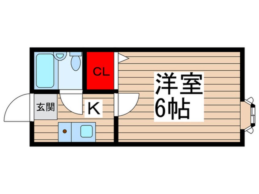 間取図 フォ－レ馬橋