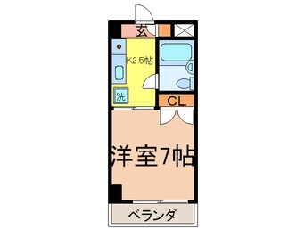 間取図 ラ・モンタ－ニュ