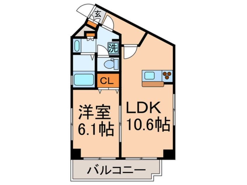 間取図 プライムア－バン中野上高田
