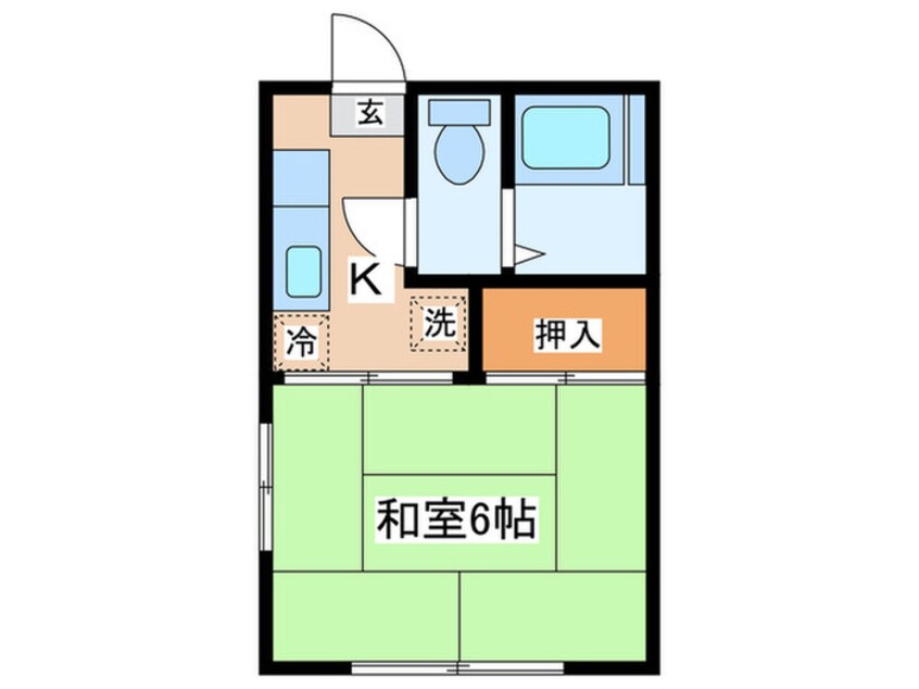 間取図 メゾンアイ