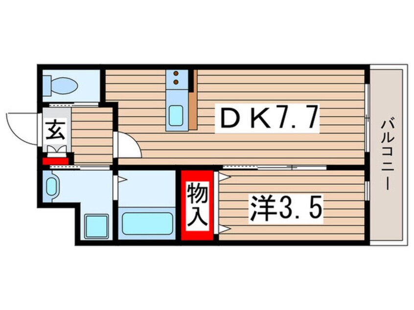 間取図 AQUE19