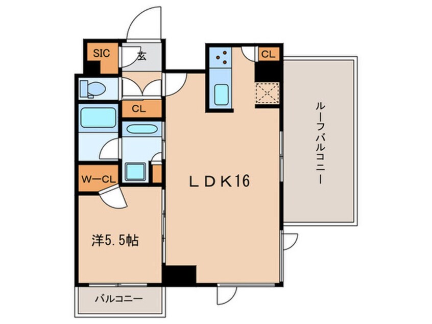 間取図 ザ・パークハビオ西大井