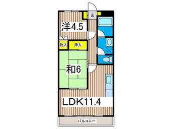 間取図 サンハイム