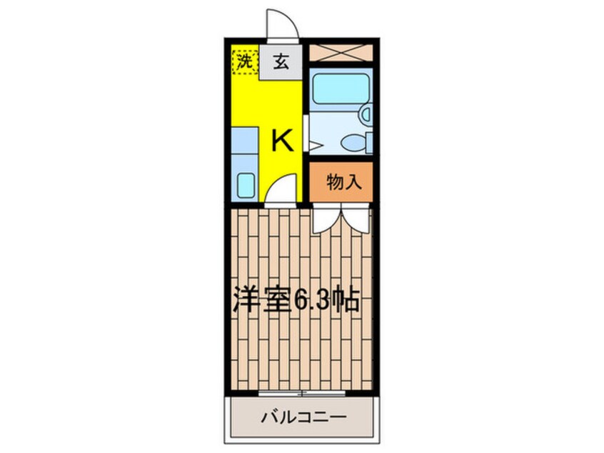 間取図 グラドゥア－レ