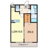 グランルミエール 1LDKの間取り