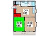 ベルム 2DKの間取り