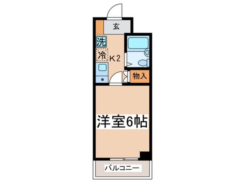 間取図 檜の森ハイツ