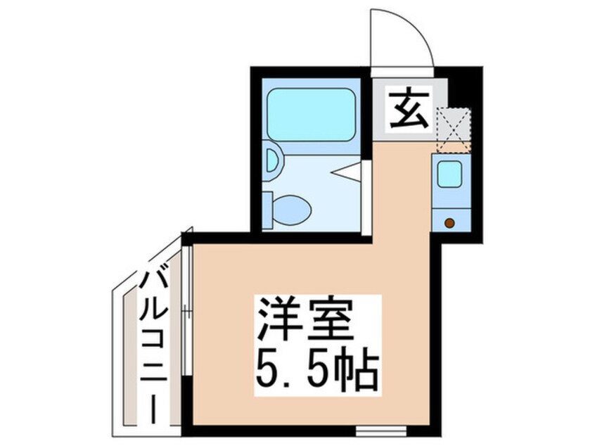 間取図 ＢビレッジⅡ