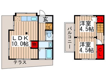 間取図 東道野辺６丁目戸建