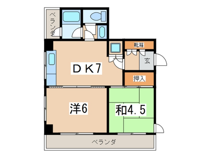 間取り図 ホワイトマンション