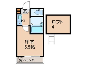 間取図 メゾン中河原