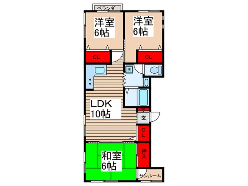 間取図 メゾン　コテイ