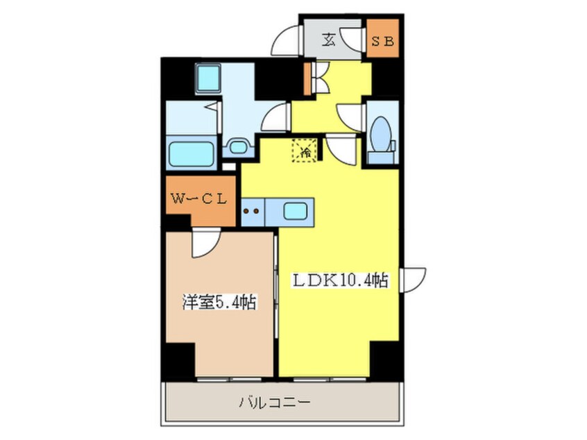 間取図 プライムアーバン板橋区役所前