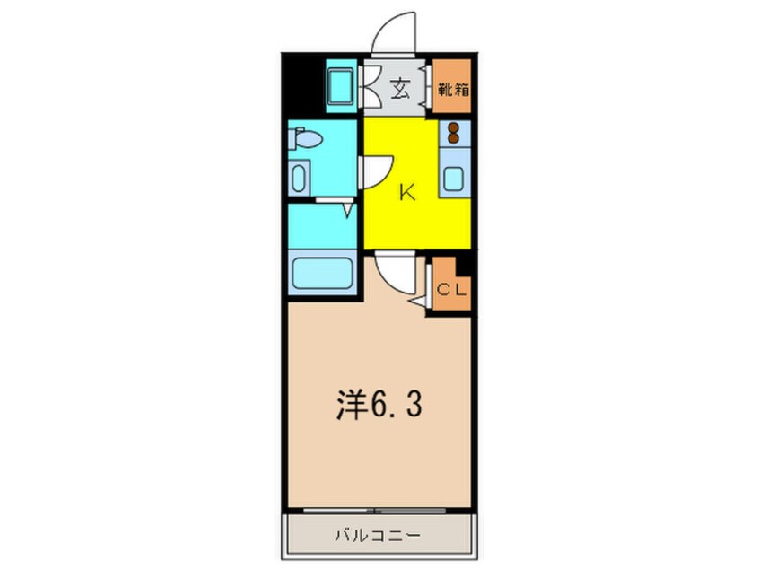 間取図 プライムアーバン板橋区役所前