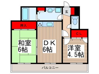 間取図 サンカントよの