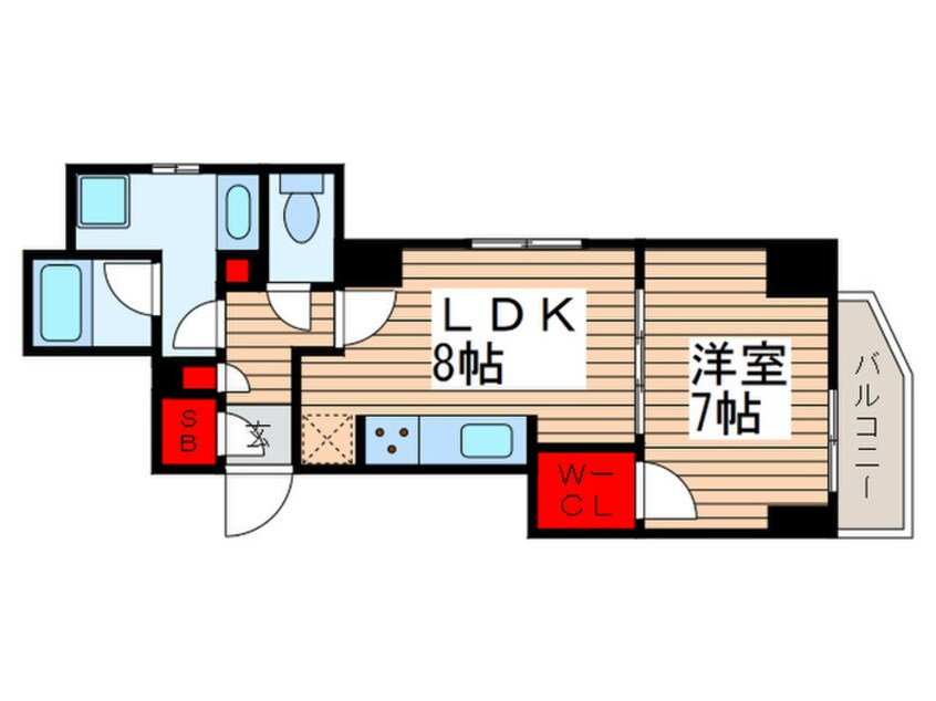 間取図 ディアレイシャス浅草