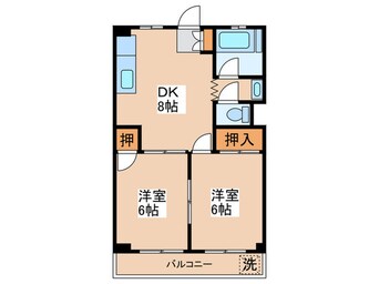 間取図 清水台マンション