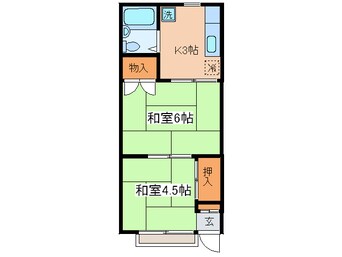 間取図 ハイム工藤