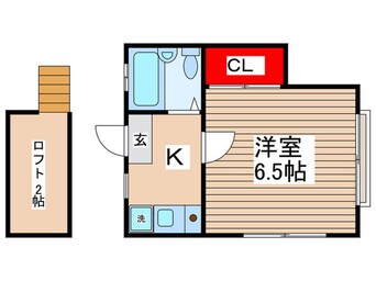 間取図 イサミハイツ